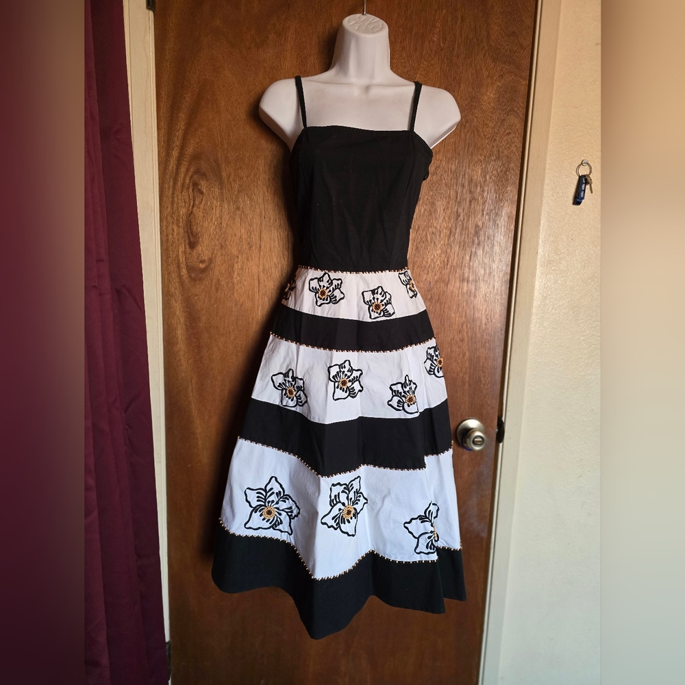 Hand beaded dress
